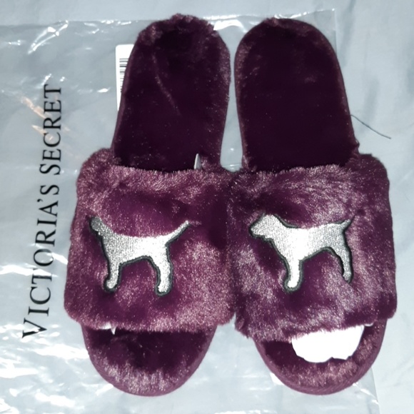 victoria secret pink slippers
